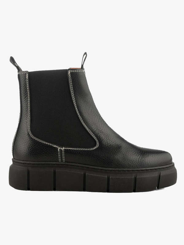Shoe the Bear Tove Leather Chelsea Boots - Black