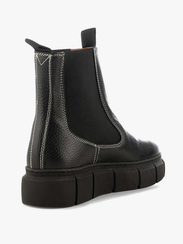 Shoe the Bear Tove Leather Chelsea Boots - Black