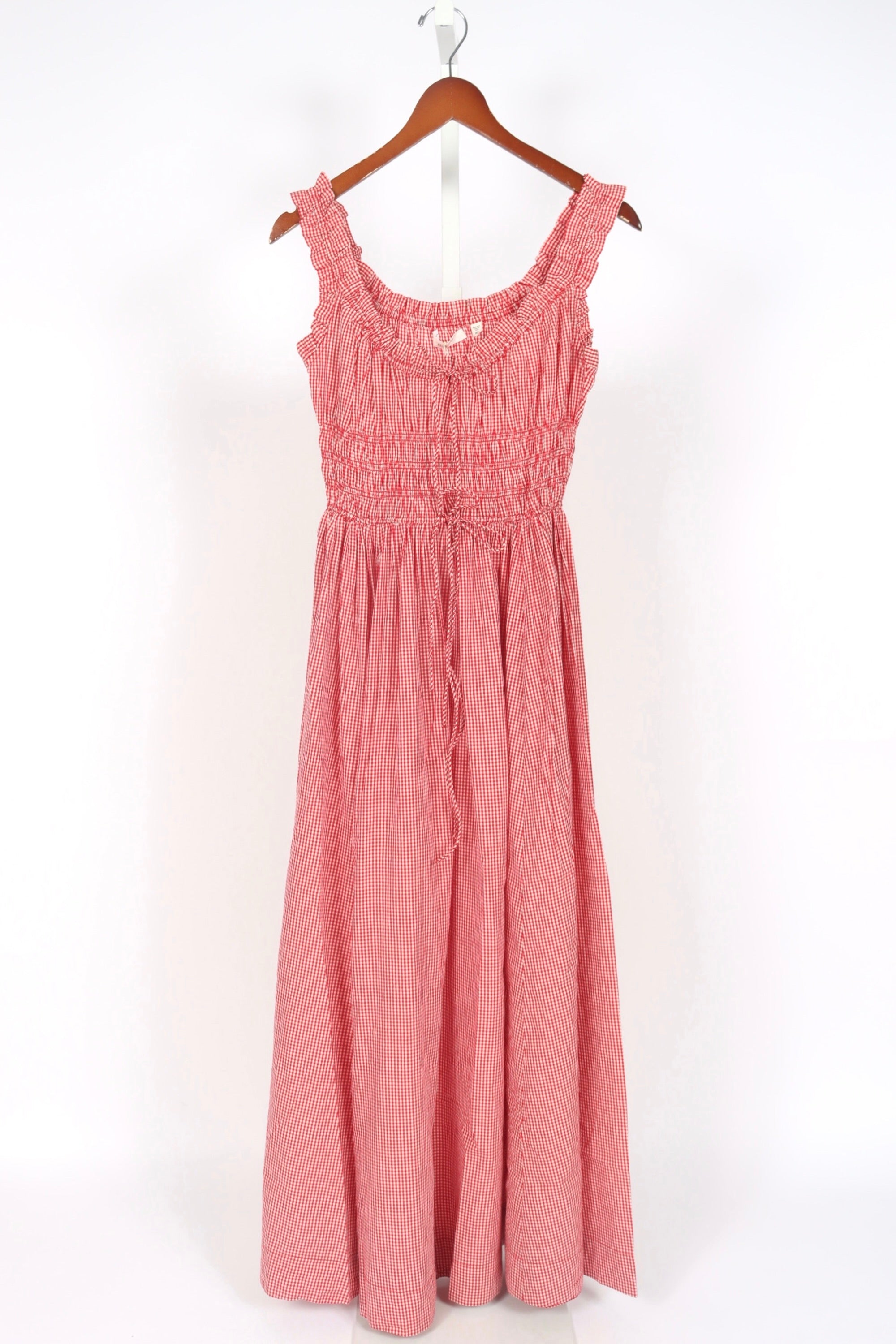 DEN Emmaretta Dress - Cerise Paris Gingham | Garmentory DEN Emmaretta Dress - Cerise Paris Gingham | Garmentory
