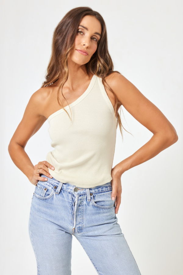 L*Space Kylie Tank - Bone