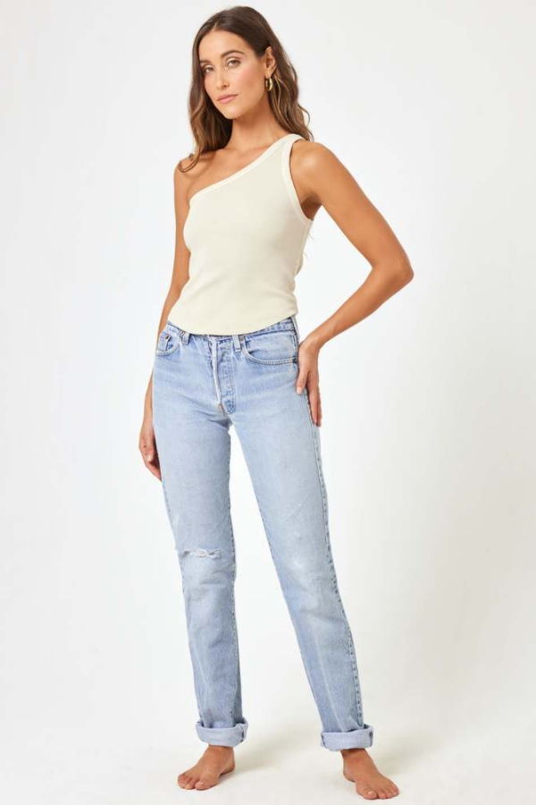 L*Space Kylie Tank - Bone