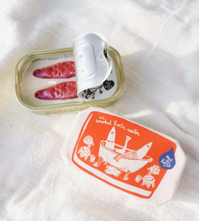 The Original Tinned Fish Candle Tinned Fish Candle - Smoked Rose Water
