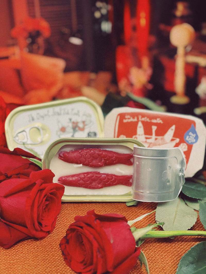 The Original Tinned Fish Candle Tinned Fish Candle - Smoked Rose Water