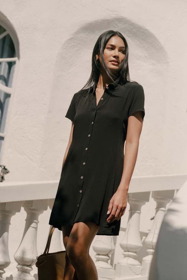 Whimsy + Row Ronnie Dress - Black | Garmentory