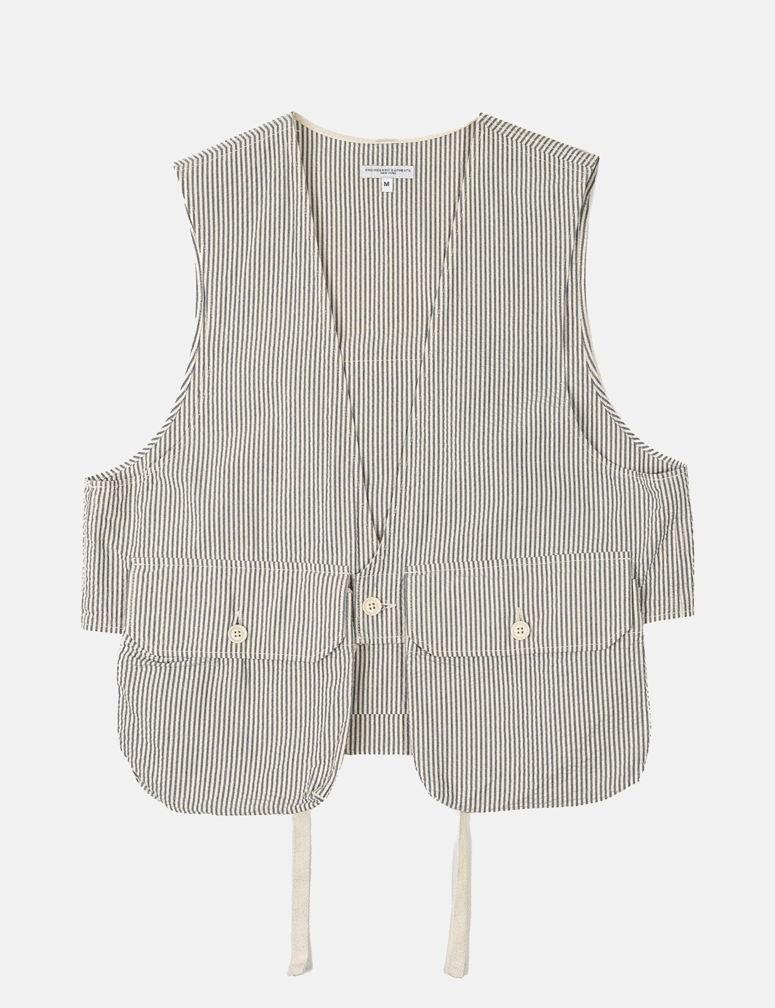 トップス Engineered garments Fowl vest S Engineered Garments Ripstop Fowl Vest, Red – Glasswing