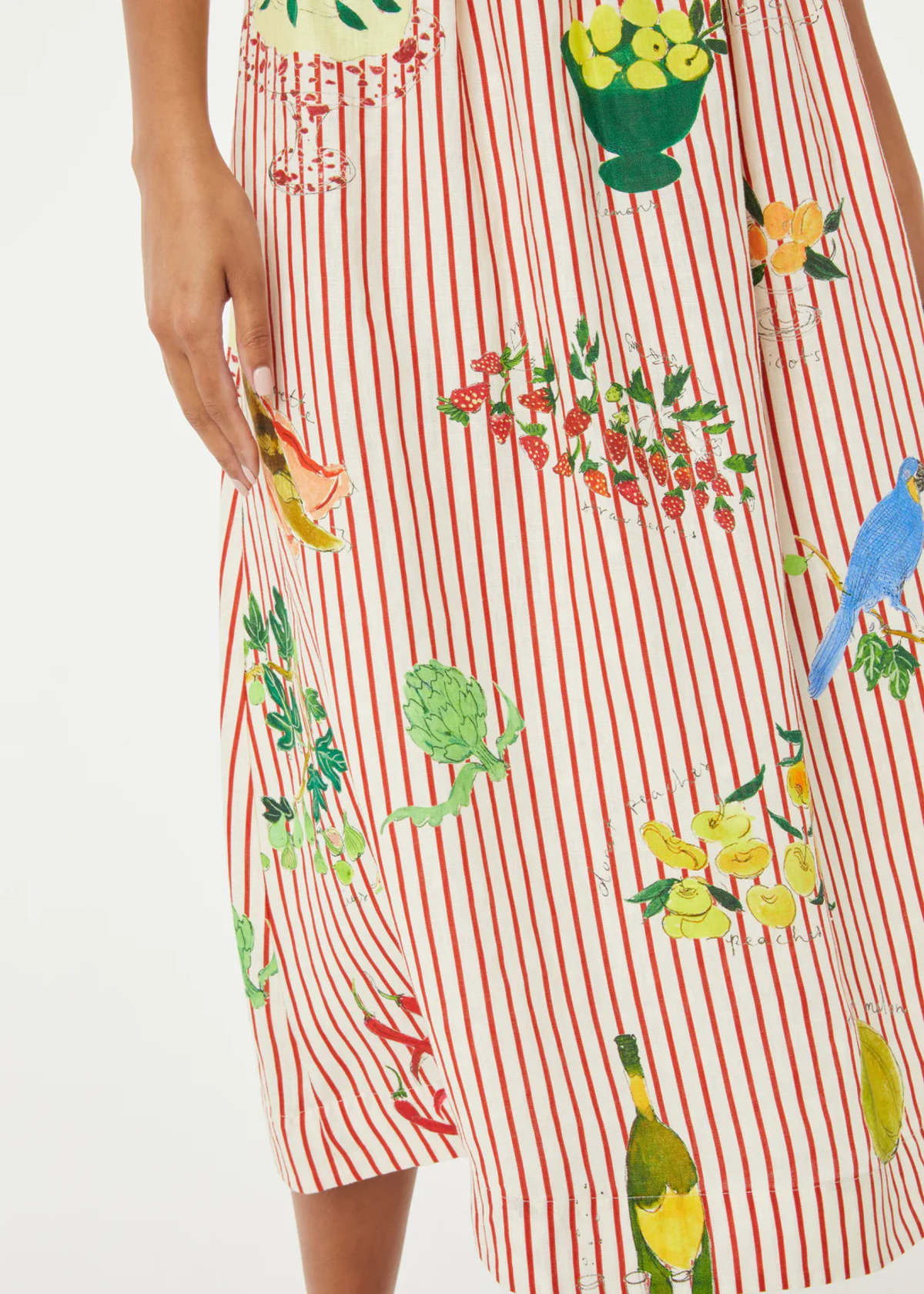 linen dresses midi Navy Blue Cotton Linen Paneled A-Line Midi Dress 60