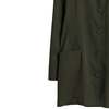 Sundazed (France) Twill Weave Viscose Blend Pentagon Cocoon Coat Olive : L - Thumbnail 4