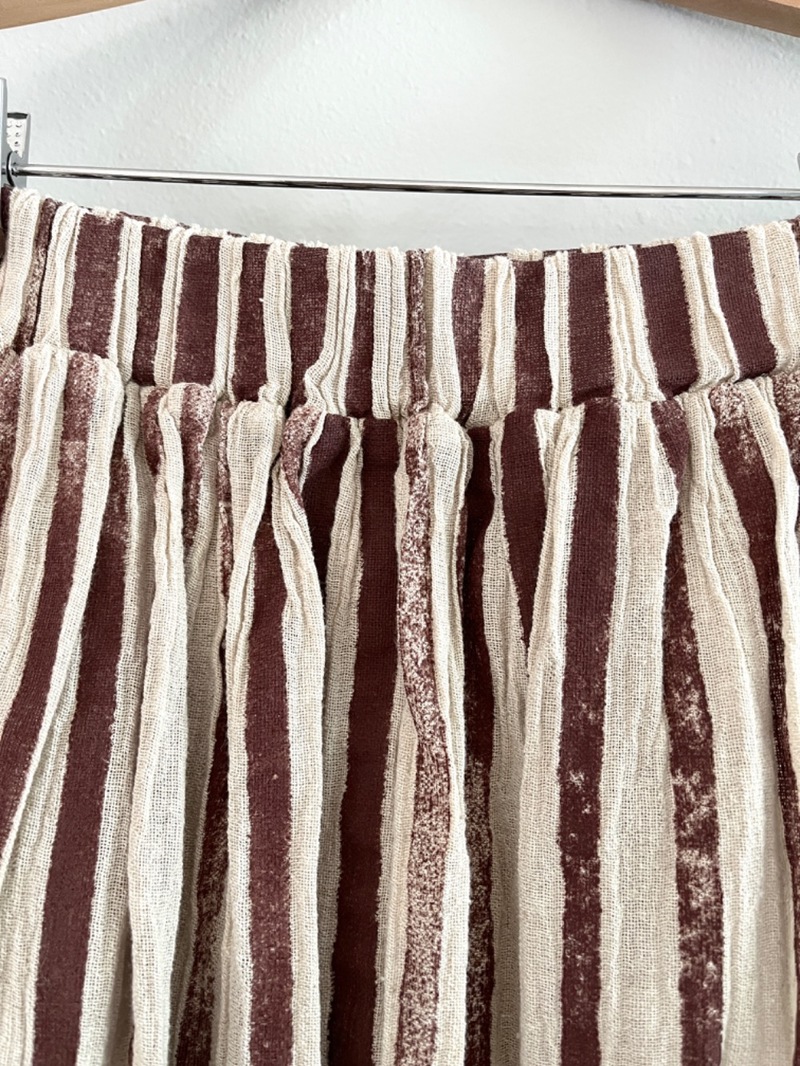 Double Layered Skirt, Hand Printed