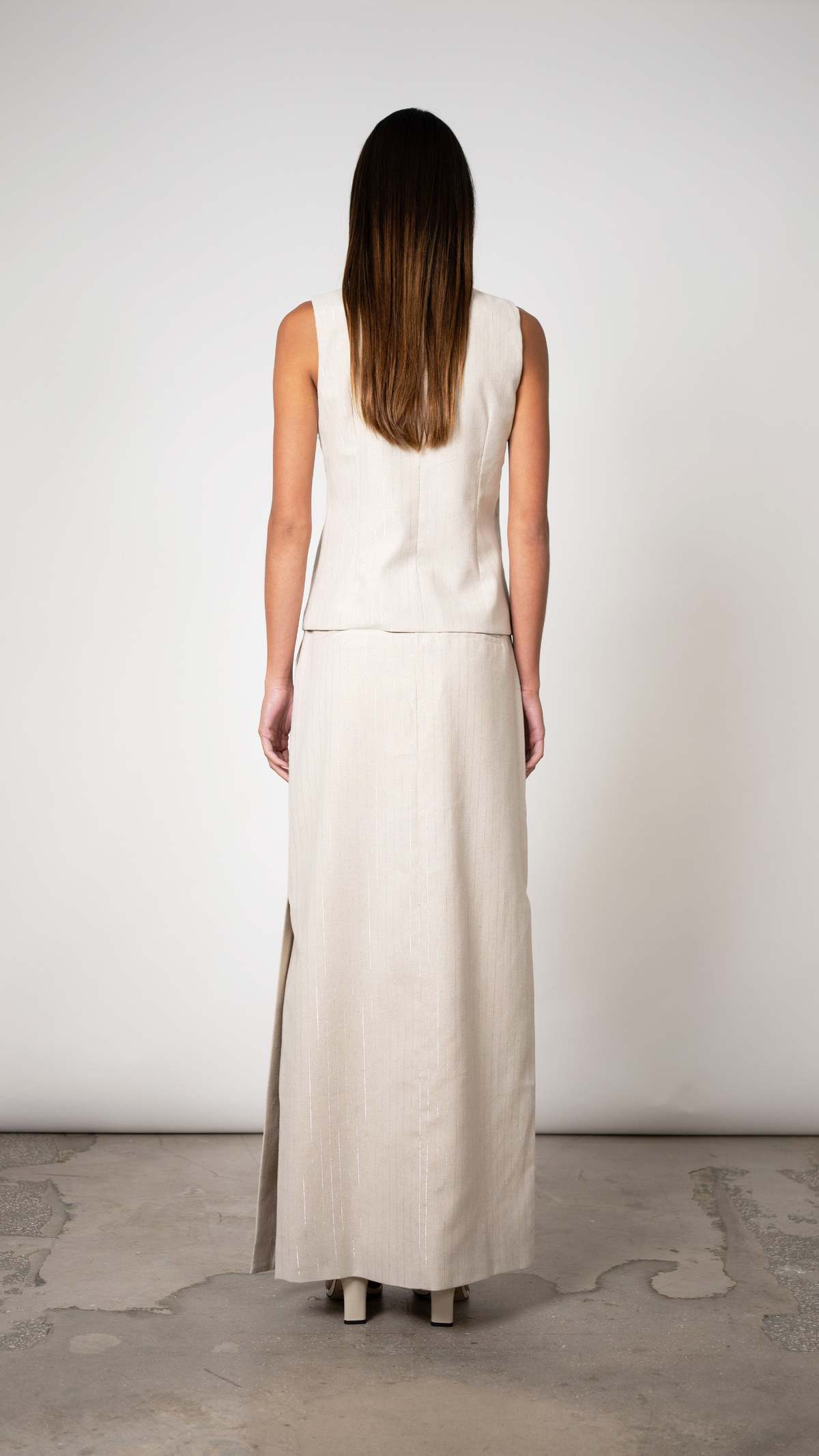 Parentezi Felicia Skirt - Nude - Image 3 of 3