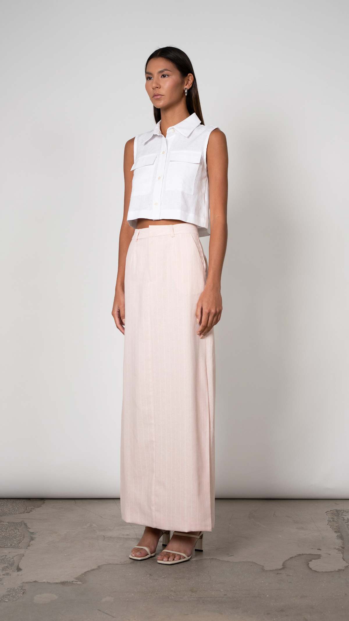 Parentezi Felicia Skirt - Peach - Image 1 of 4
