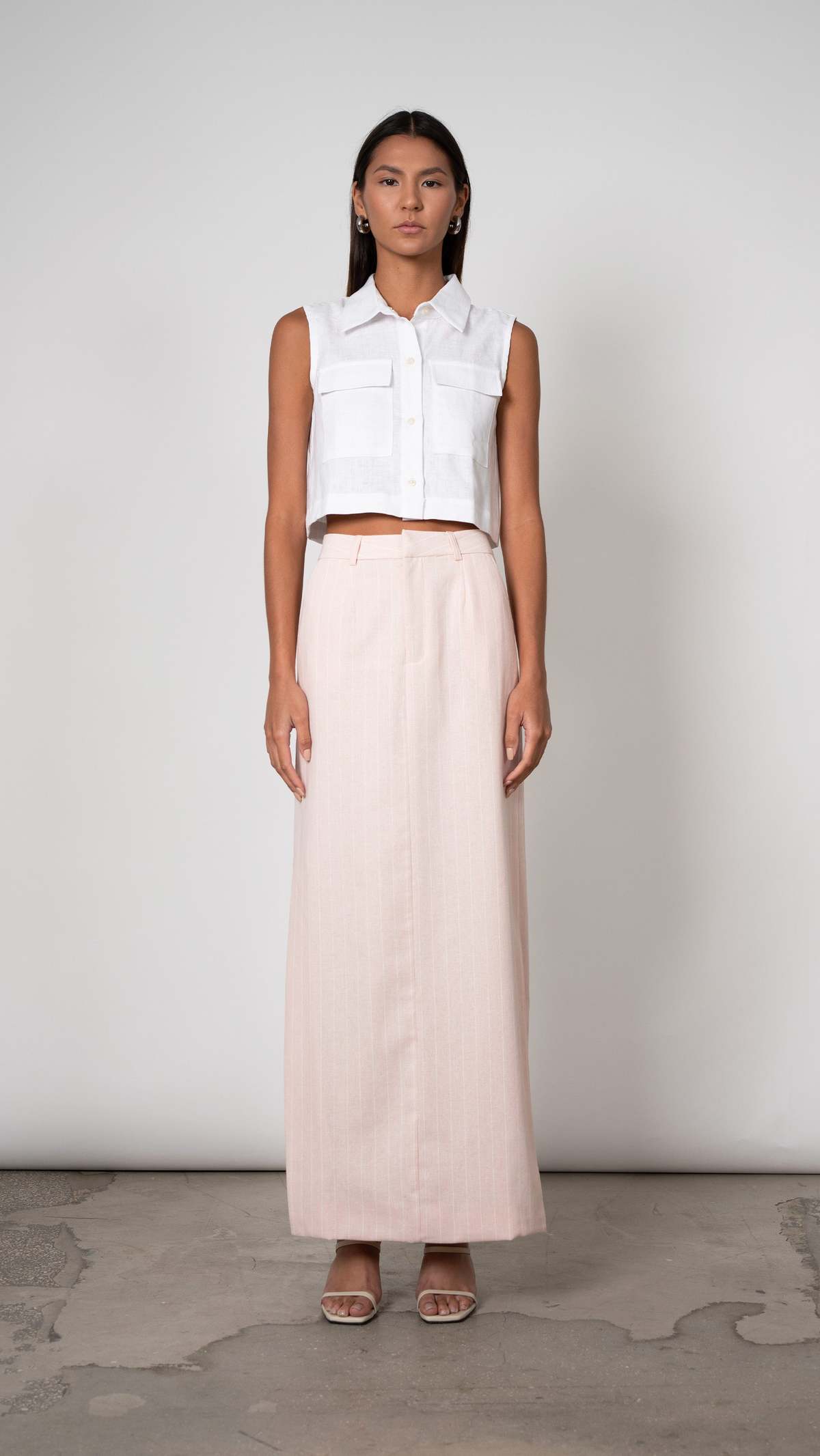 Parentezi Felicia Skirt - Peach - Image 2 of 4