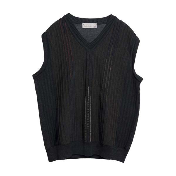 breidhof (Iceland) Slip Stitch Schurwolle Blend Vest Smoky Quartz : L