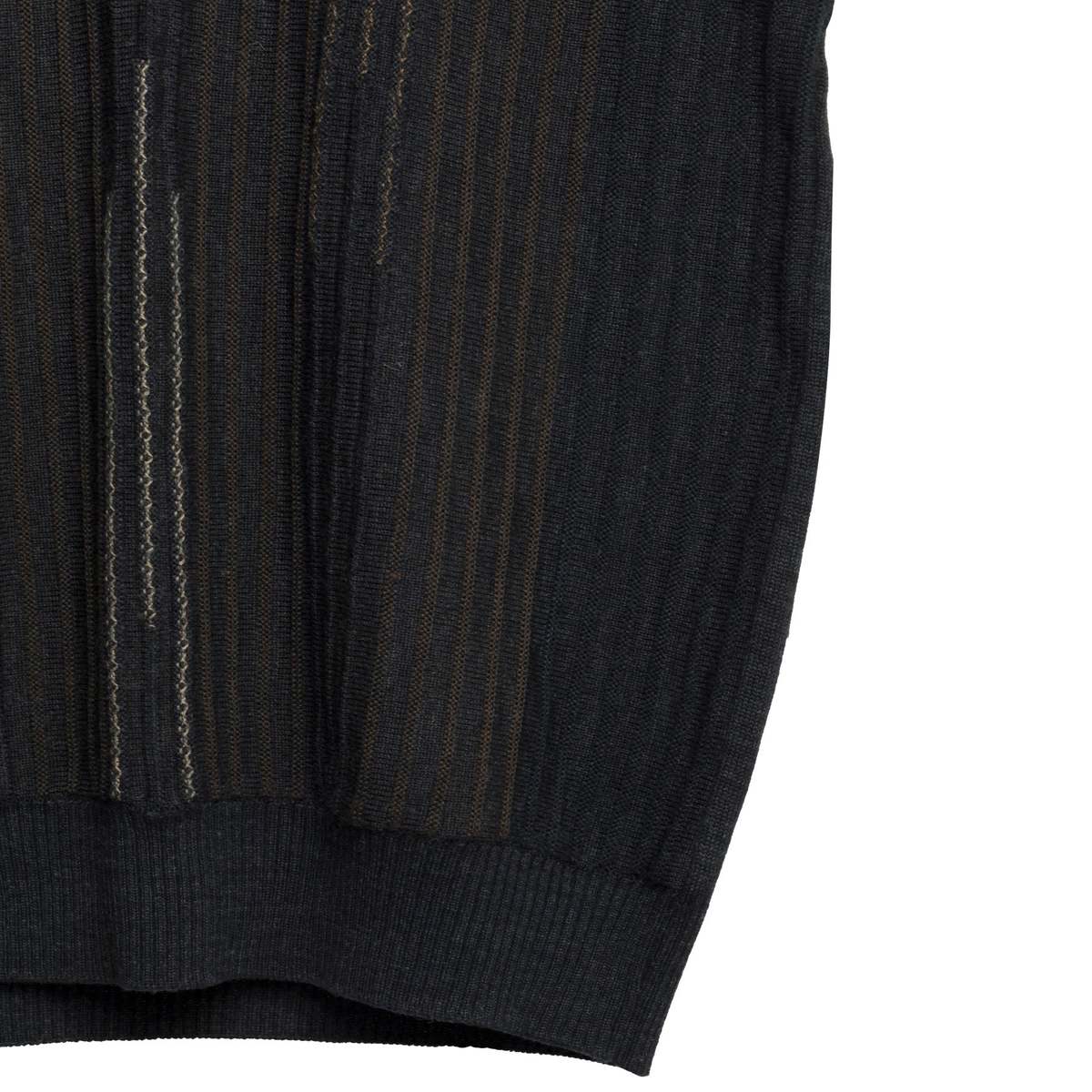 breidhof (Iceland) Slip Stitch Schurwolle Blend Vest Smoky Quartz : L - Image 2 of 8