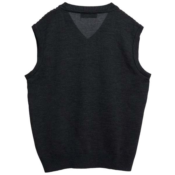 breidhof (Iceland) Slip Stitch Schurwolle Blend Vest Smoky Quartz : L