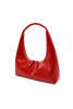 Marge Sherwood Hobo Shoulder Bag - Apple Red Crinkle - Thumbnail 3