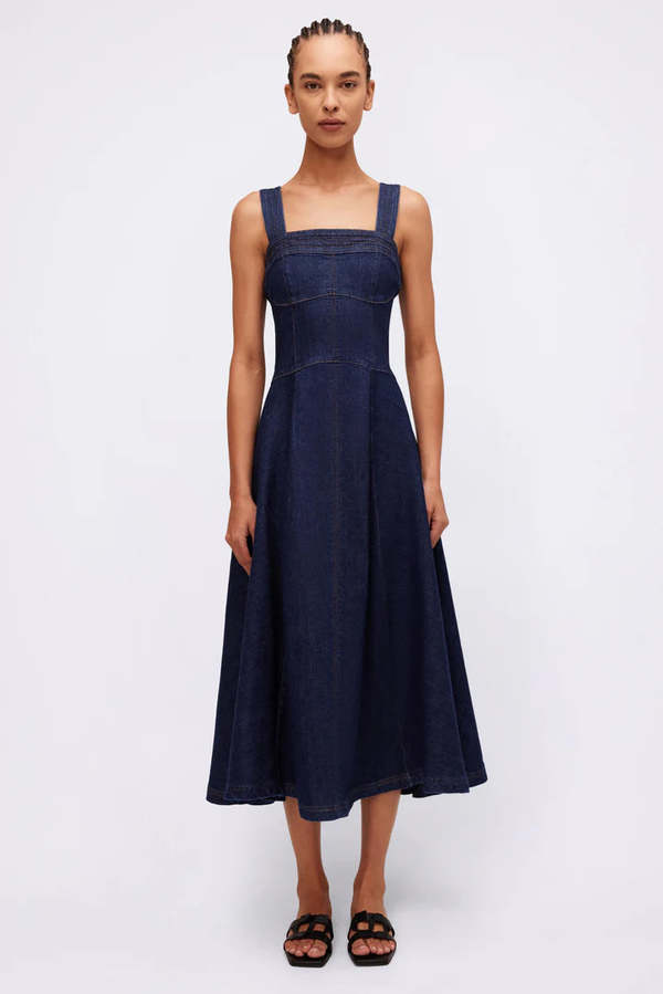 jonathan simkhai corset dress Jonathan Simkhai Ruth Lace Bustier Midi Dress