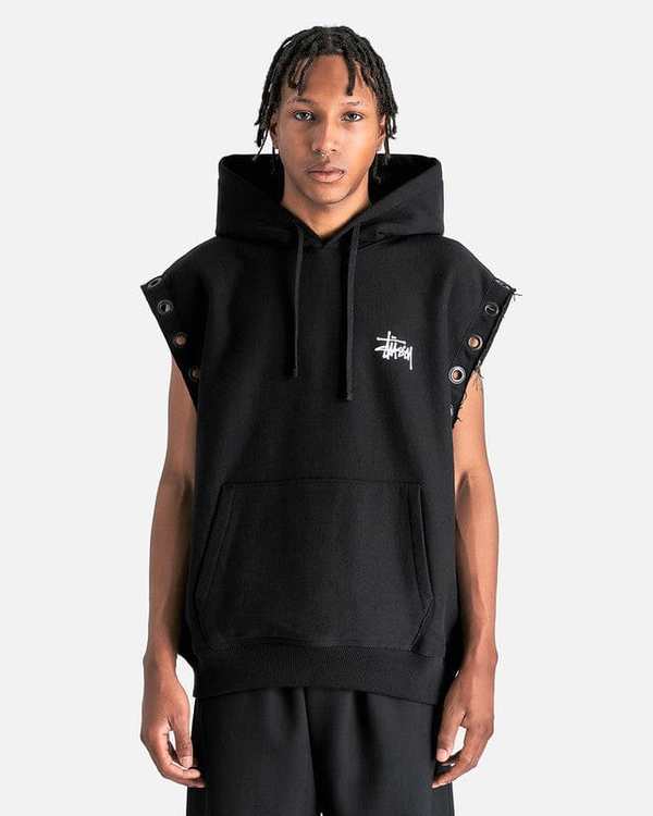 JUNYA WATANABE x Stüssy Edition Hoodie - Black | Garmentory
