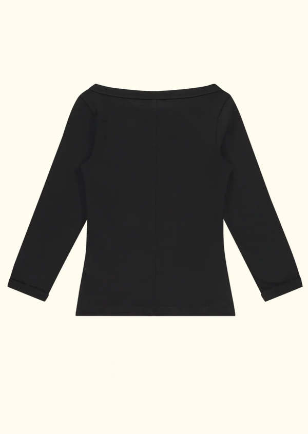 Flore Flore Steffi Tee - Black Flore Flore Steffi Tee - Black