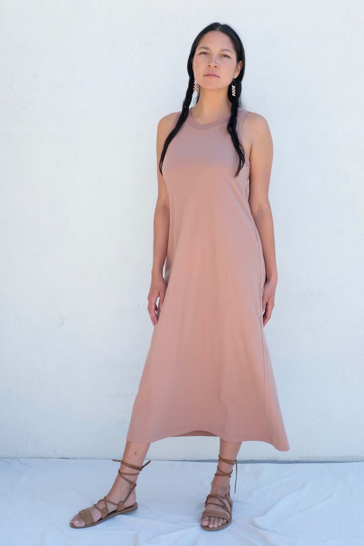 Atelier Delphine Tank Dress - Sandy Mauve - Image 1 of 4