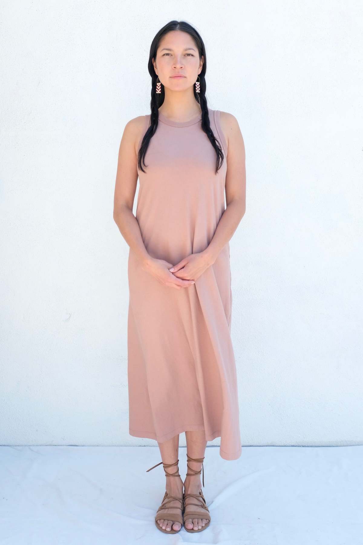 Atelier Delphine Tank Dress - Sandy Mauve - Image 4 of 4