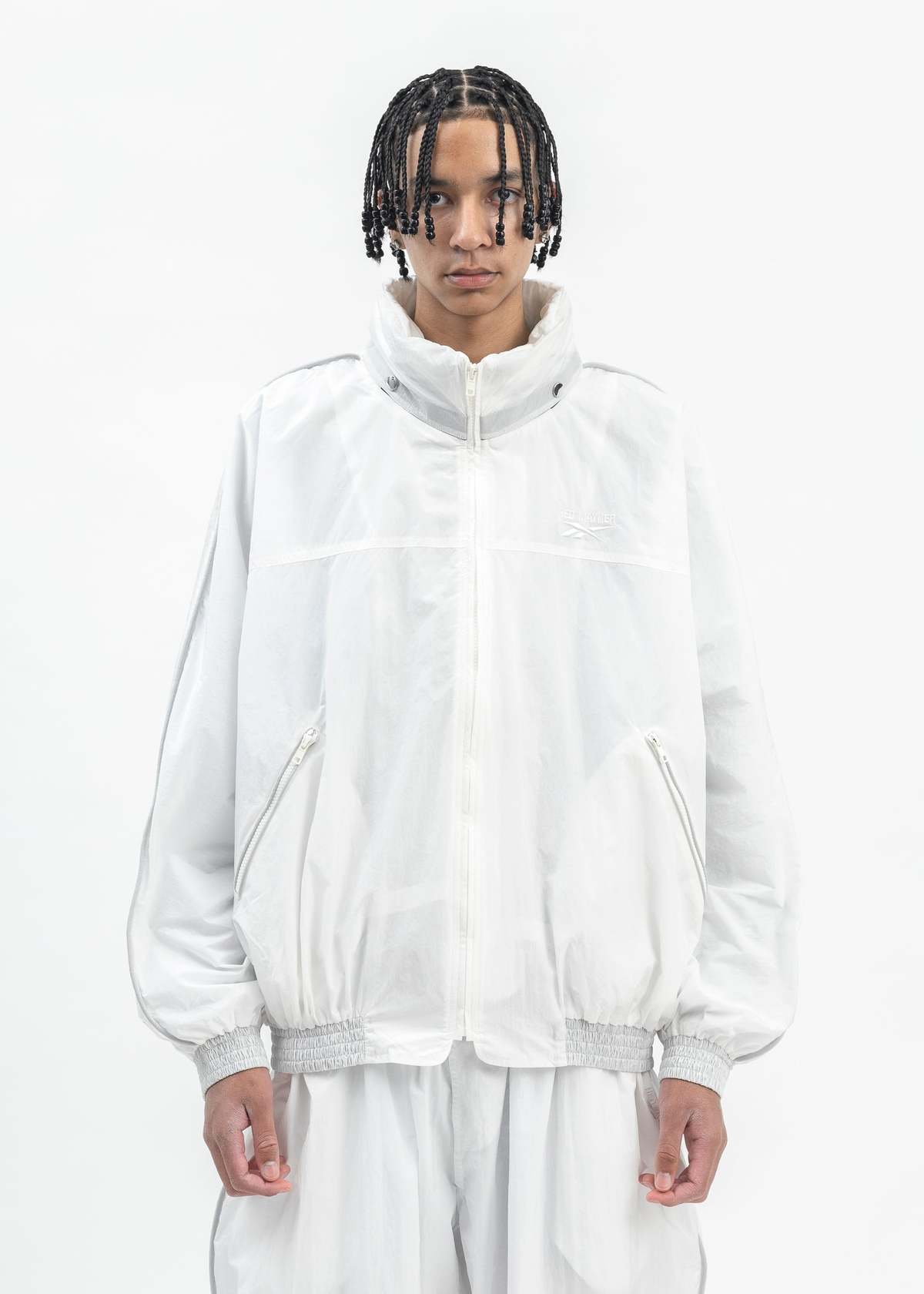 Hed Mayner X Reebok Hooded Jacket - White | Garmentory