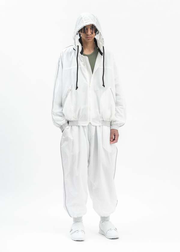 Hed Mayner X Reebok Hooded Jacket - White | Garmentory