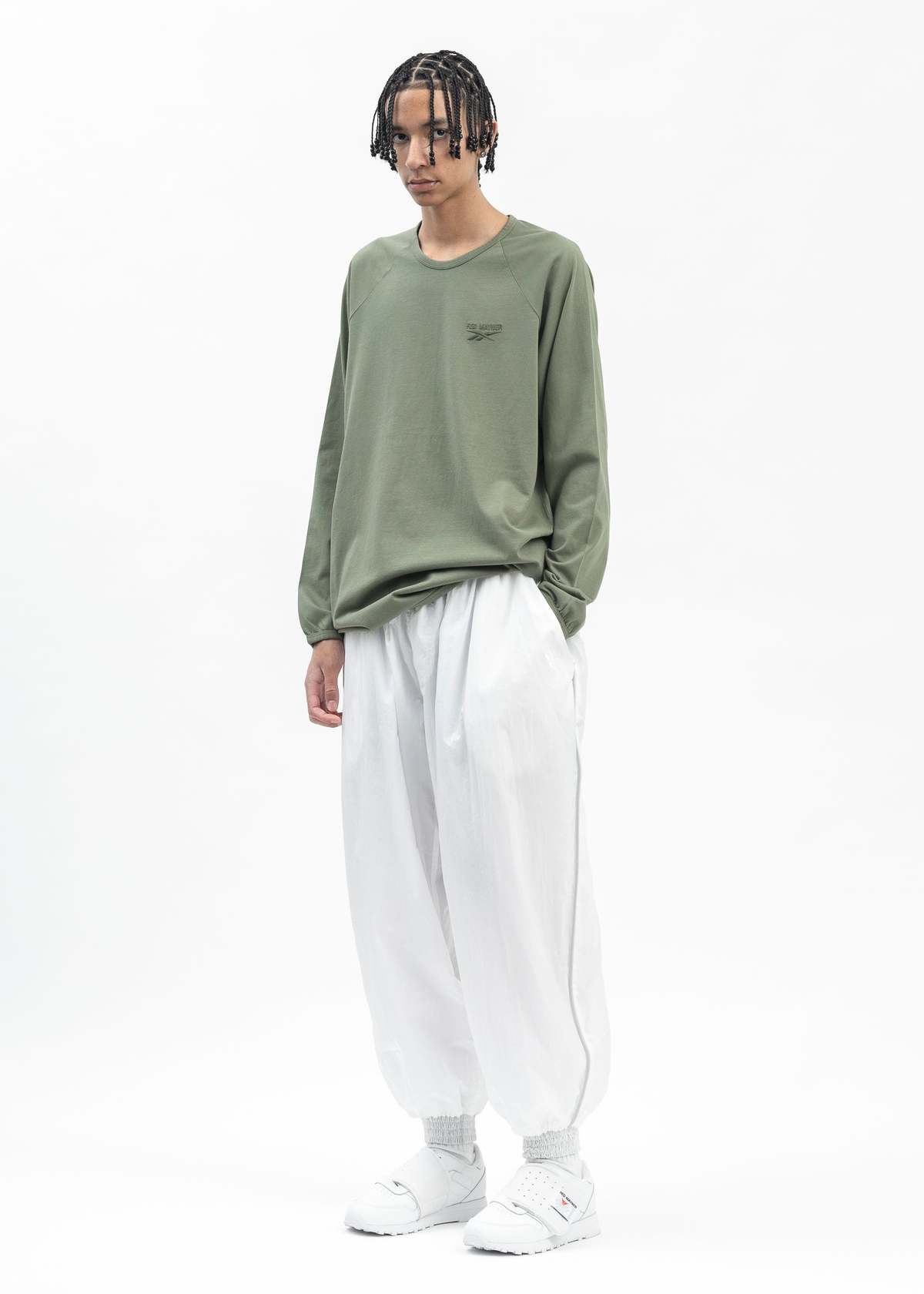 Hed Mayner X Reebok JOGGER TRACK PANTS - WHITE | Garmentory