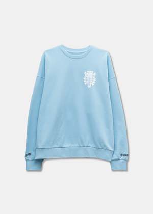 Chrome Hearts Love You Miami Crewneck - Baby Blue | Garmentory