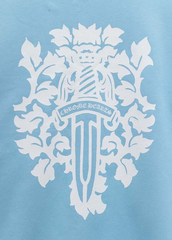 Chrome Hearts Love You Miami Crewneck - Baby Blue | Garmentory