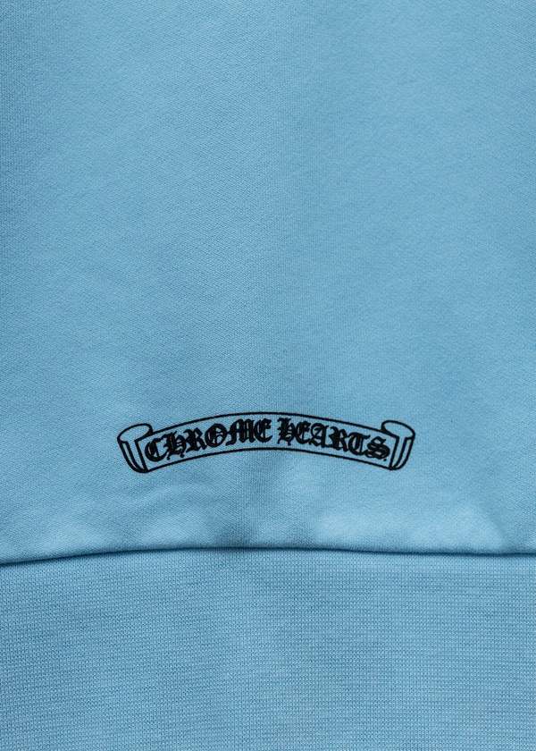 Chrome Hearts Love You Miami Crewneck - Baby Blue | Garmentory