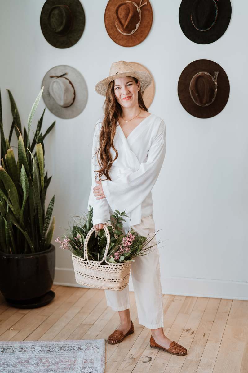 Nary Long Sleeve Wrap Top - White Gauze Nary Long Sleeve Wrap Top - White Gauze