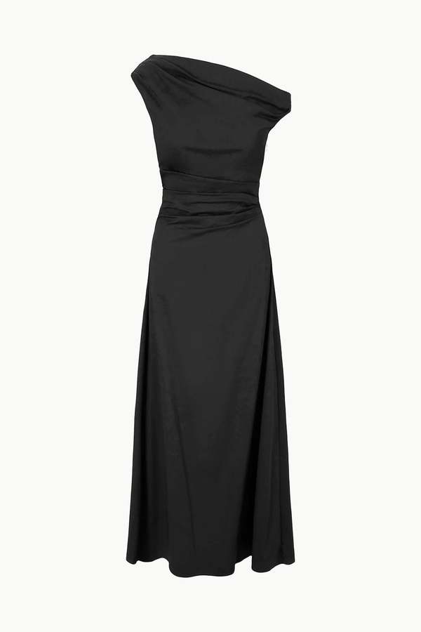 Staud Maxi Phare Dress - Black on Garmentory