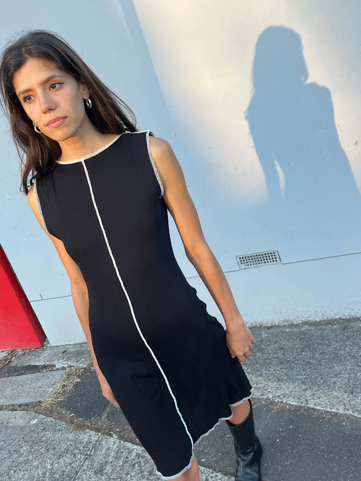 Muse the Label Oona Dress - Black | Garmentory Muse the Label Oona Dress - Black | Garmentory