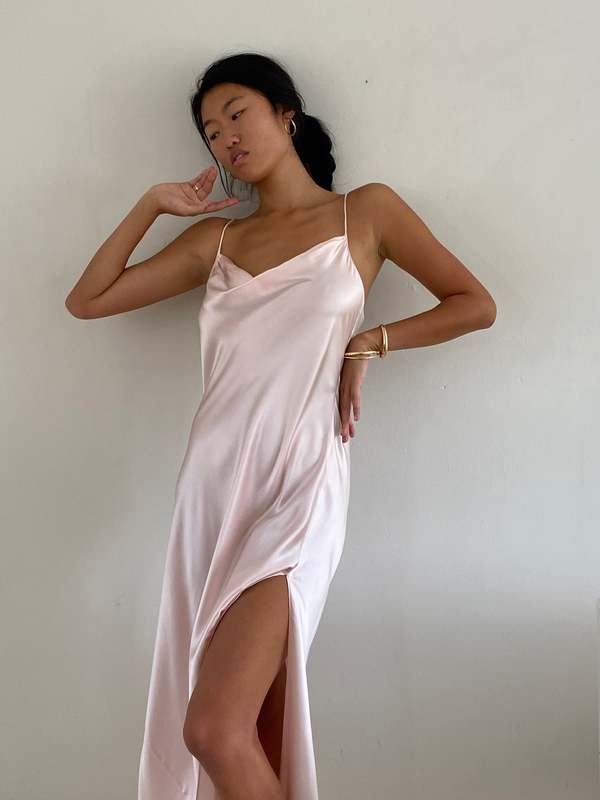maxi dress with headwrap Short Puff Sleeve Maxi Dress with Head Wrap, Multiple Colors (free siz
