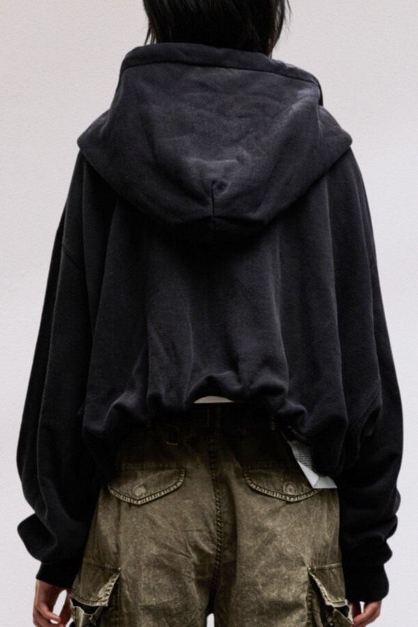 [JEMUT]★25SS★韓国人気★LUNA RAGLAN BALLOON HOOD ZIP-UP Sun and Moon Zip Up Hoodie