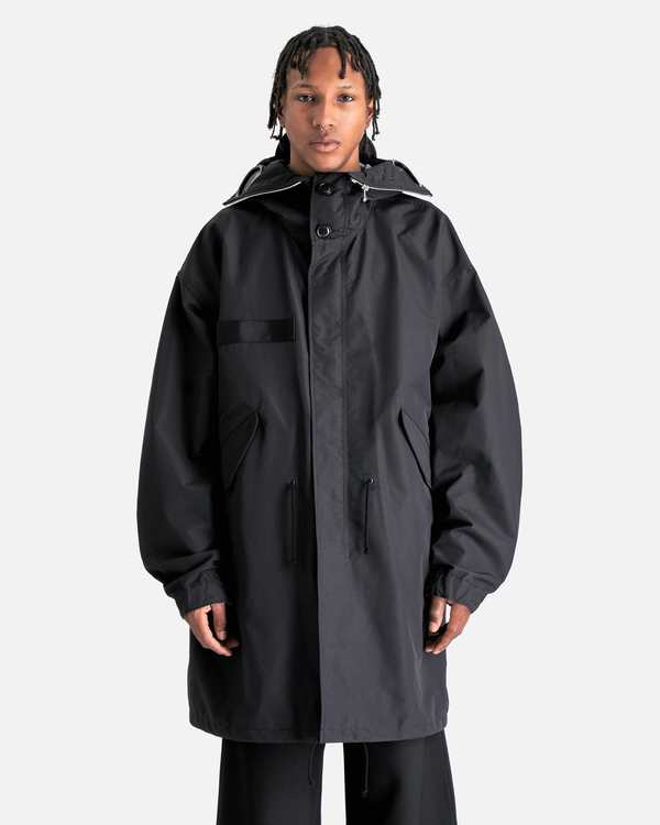 C.P Company Nylon Parka - Black | Garmentory