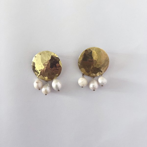 Crescioni Pearl Terra Earrings