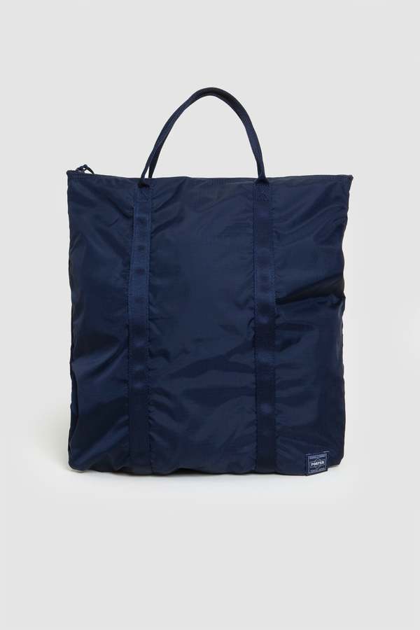 PORTER FLEX 2WAY バッグNAVY Porter Yoshida Flex 2Way Tote Bag - Navy | Garmentory