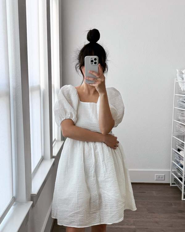 Korean Assembly Lacy Dress - White | Garmentory