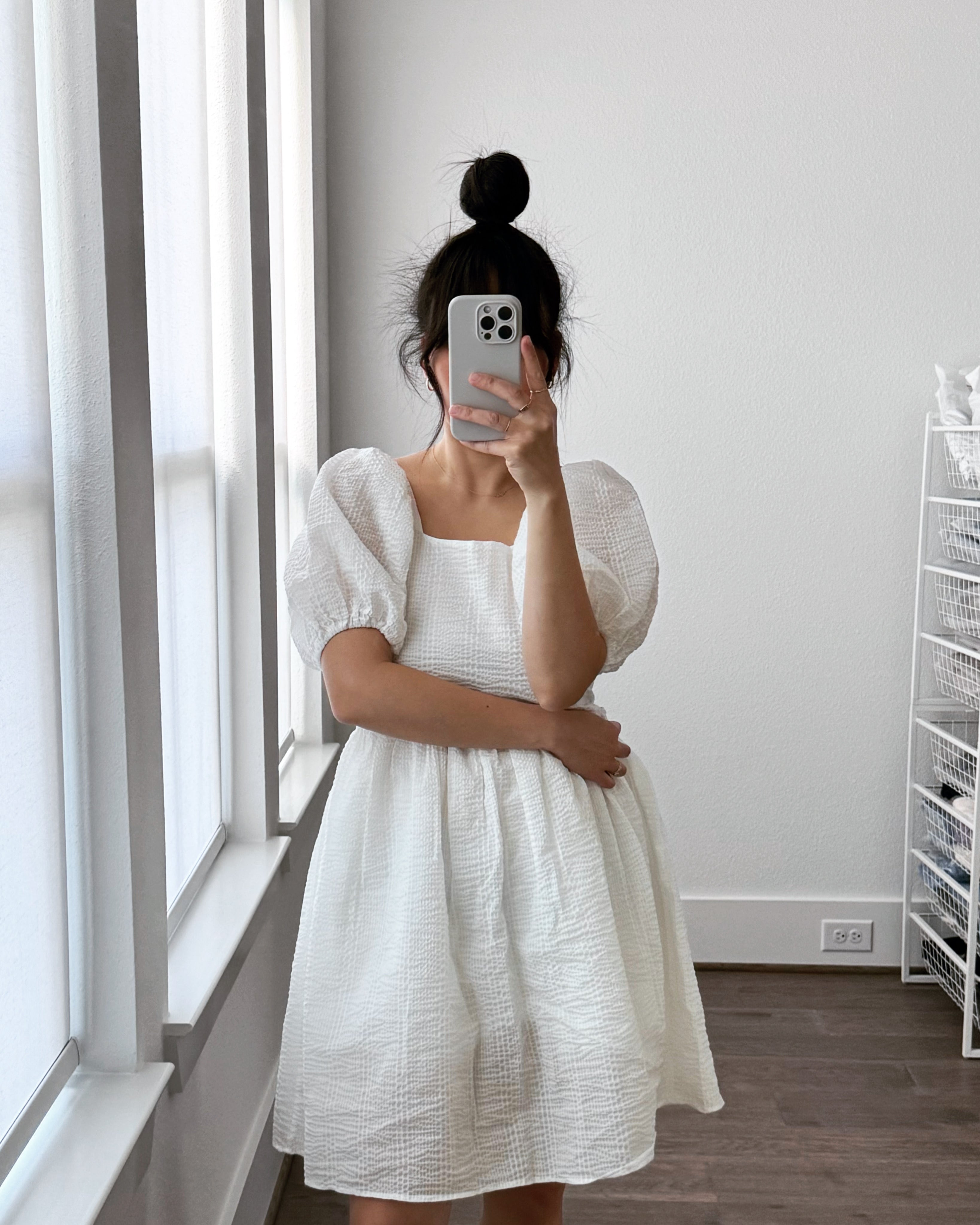 Korean Assembly Lacy Dress - White | Garmentory Korean Assembly Lacy Dress - White | Garmentory