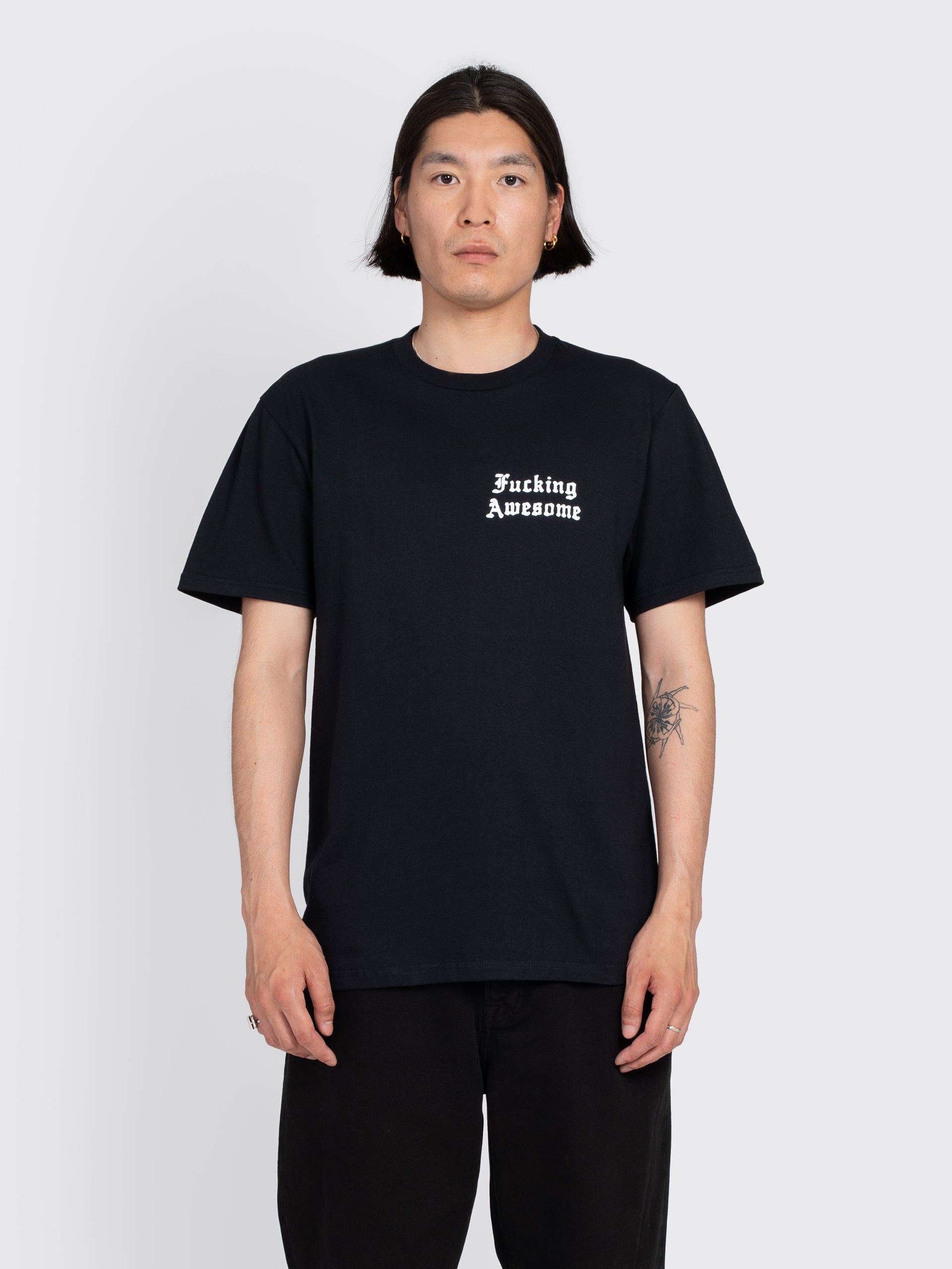 【FUCKING AWESOME】14TH CENTURY TEE Black 14TH-Century-Tee-