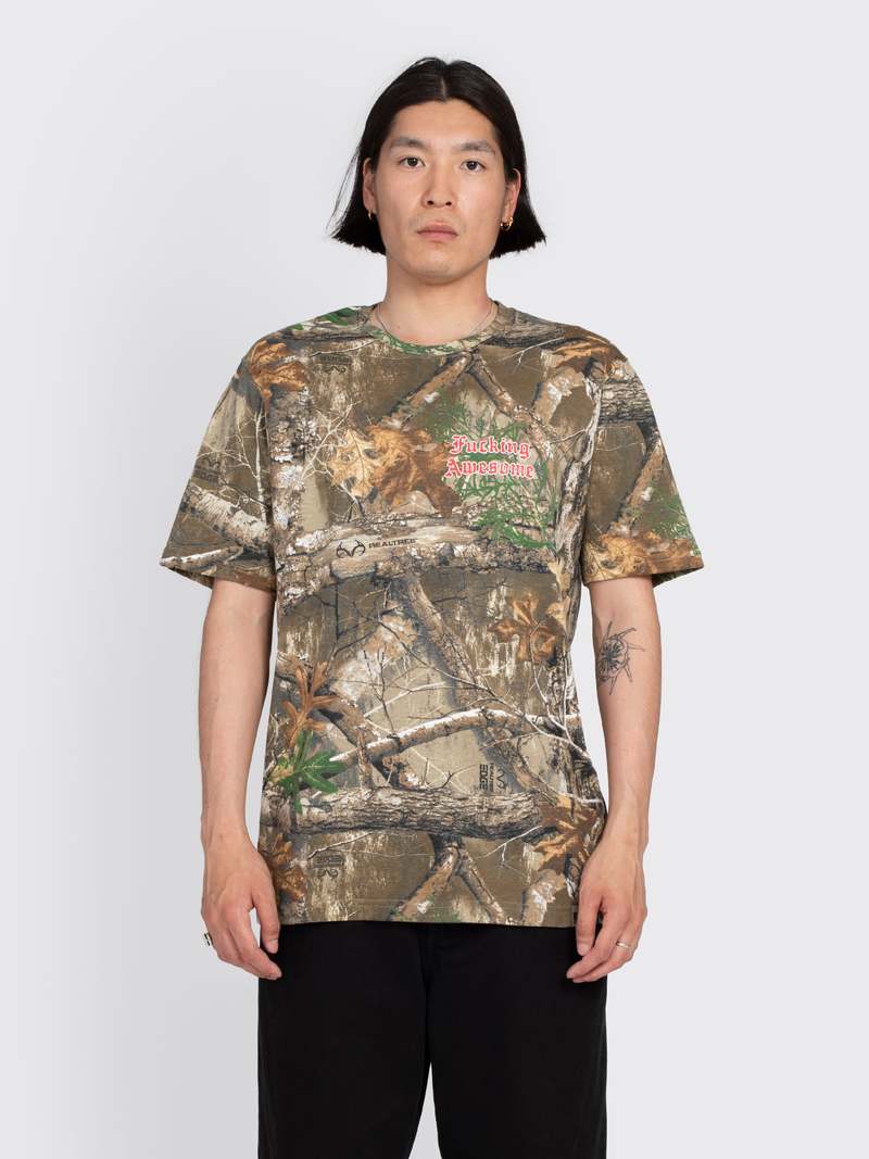 Fucking Awesome 14TH Century Tee - Realtree | Garmentory