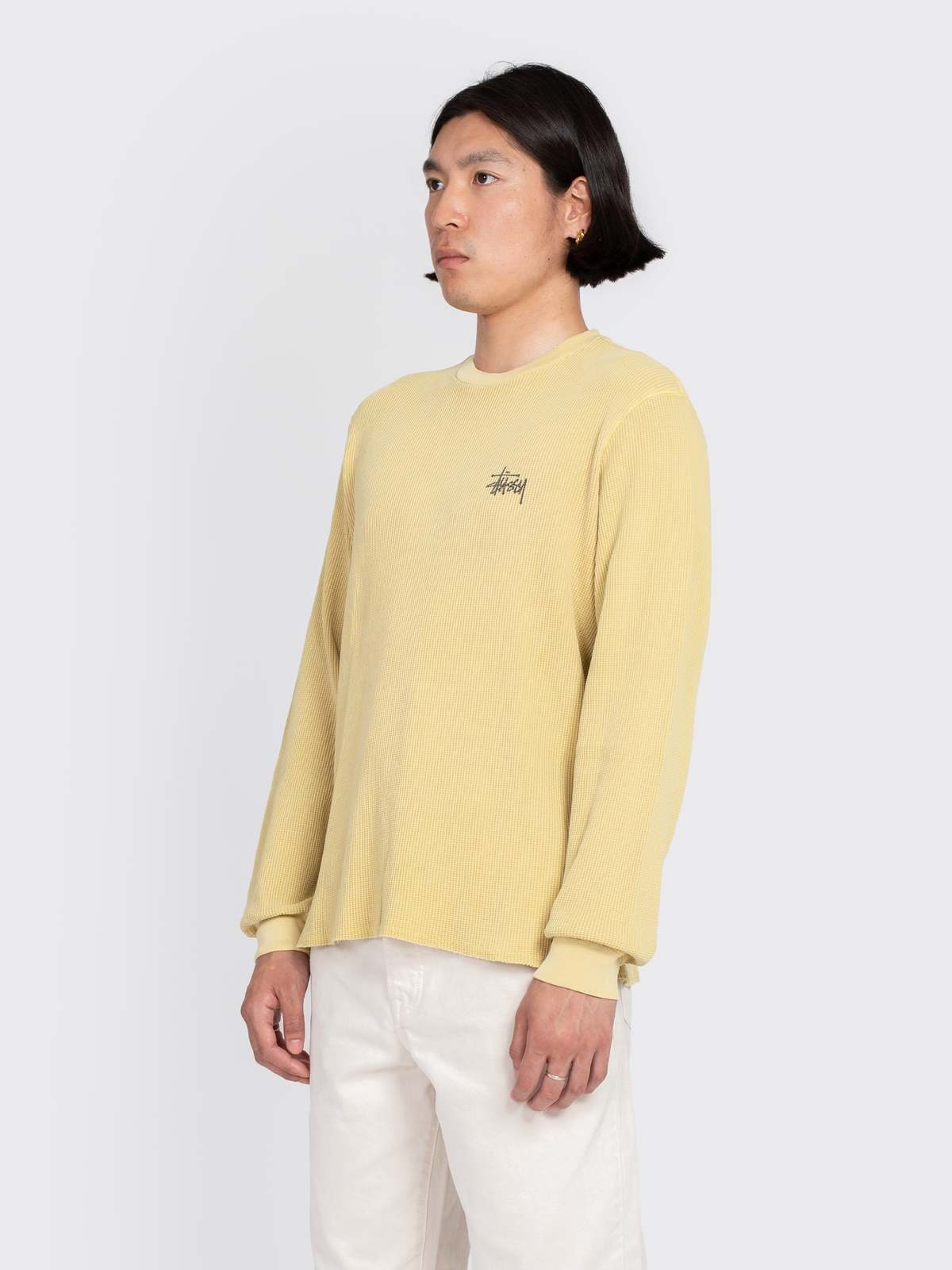 ★韓国の人気★【Stussy】★BASIC STOCK LS THERMAL★LAVENDER★ Stussy Basic Stock LS Thermal - Lavender | Garmentory
