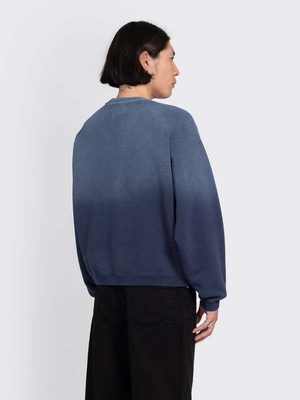 ★24SS 大人気★STUSSY RAGLAN SLEEVE CREW Stussy Raglan Sleeve Crew Sweatshirt in Blue for Men | Lyst