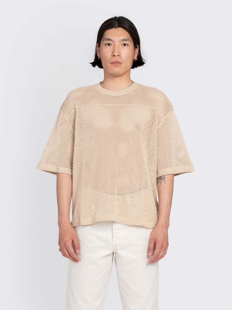 トップス *23SS*STUSSY COTTON MESH Stüssy Cotton Big Mesh Tank 'Natural' | REVERSIBLE
