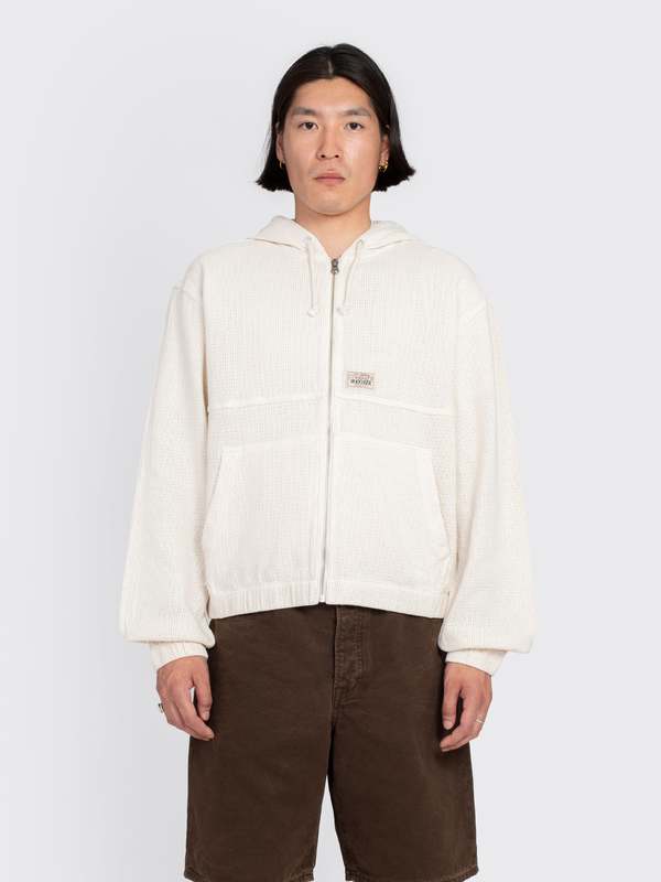 Stussy Cotton Mesh Work Jacket - Bone | Garmentory
