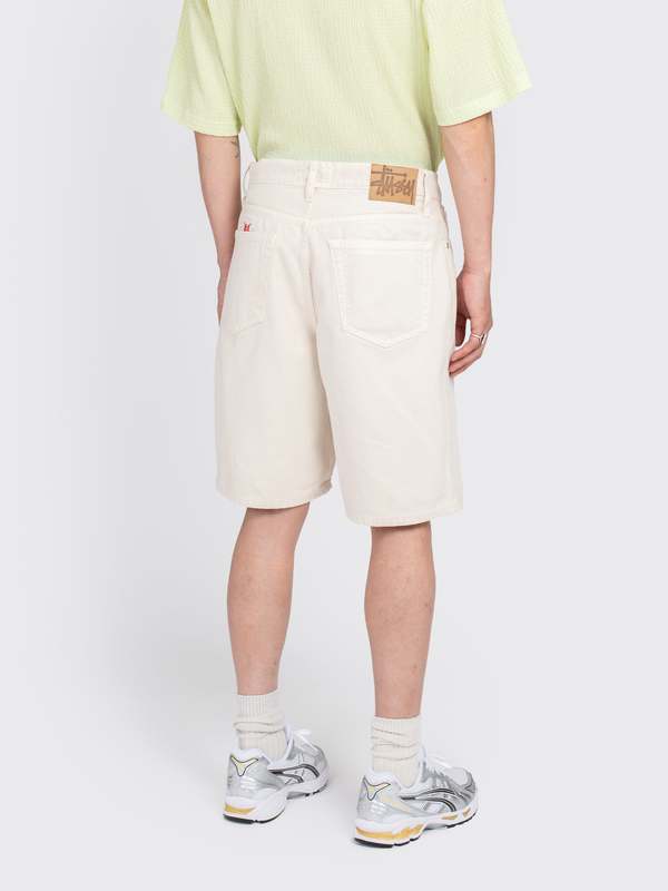 Stussy Big Ol Washed Canvas Shorts - Vintage Natural | Garmentory