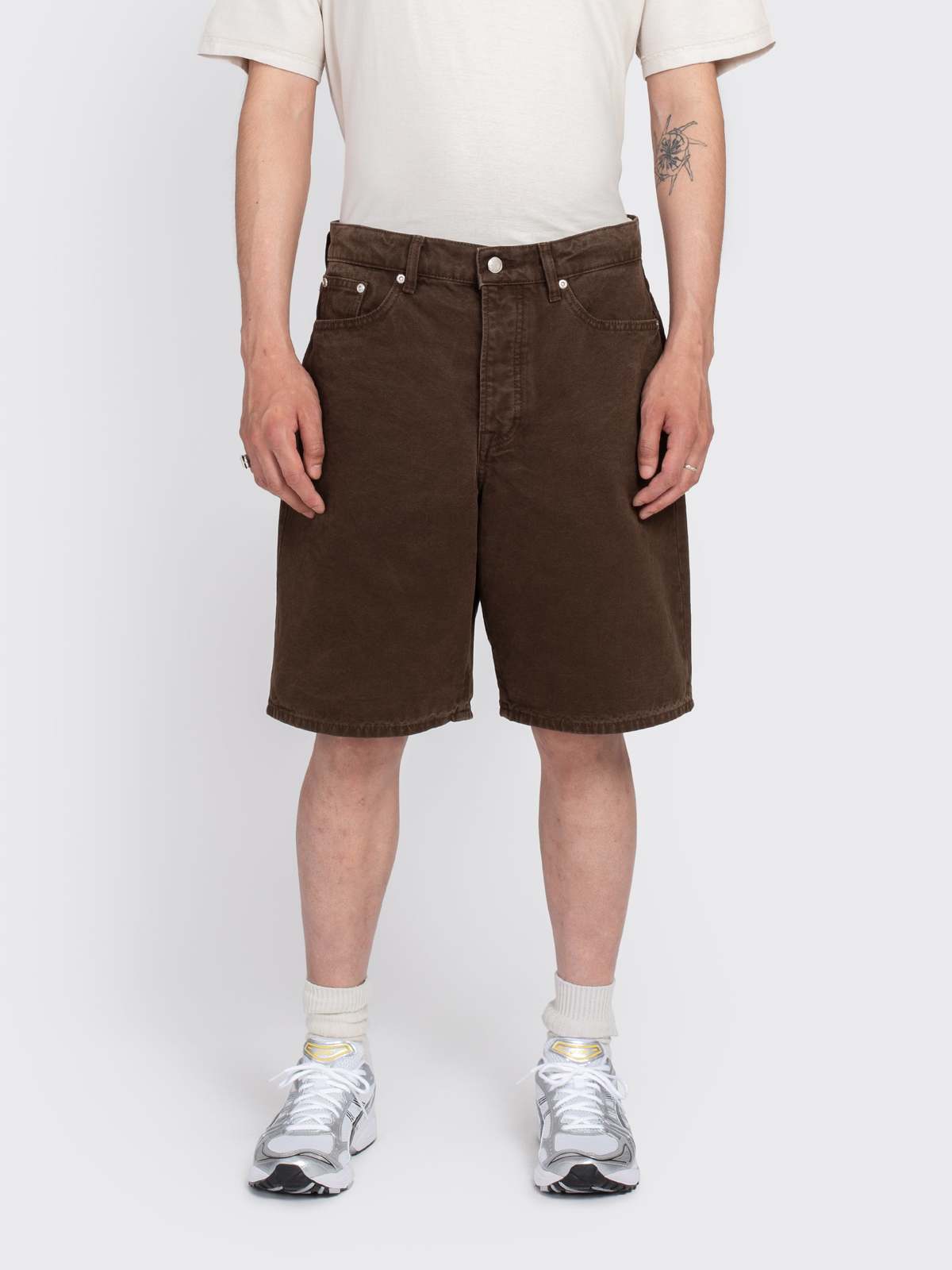 Stussy Big Ol Washed Canvas Shorts | Garmentory