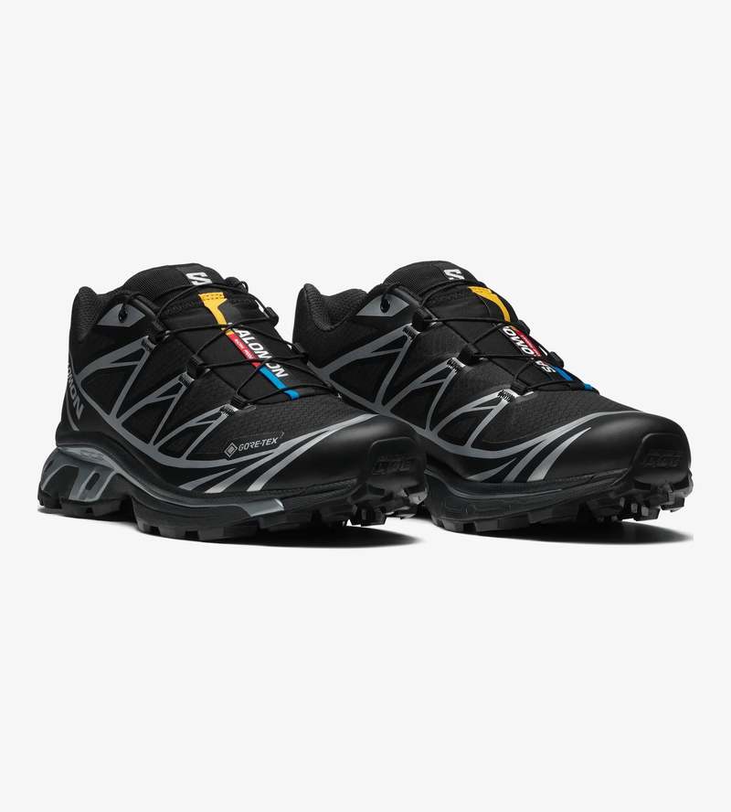 Salomon XT-6 GORE-TEX Shoes - Black/Ftw Silver | Garmentory