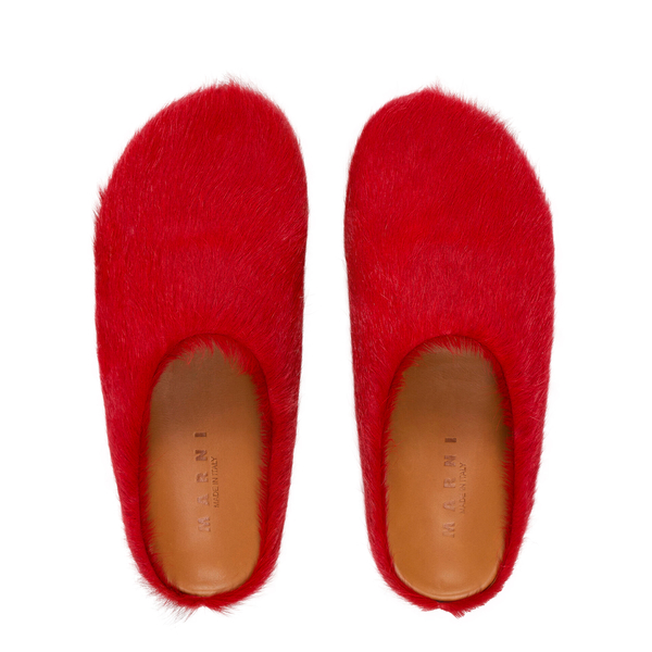 Marni Fussbett sabot Clog - Red | Garmentory display picture 2